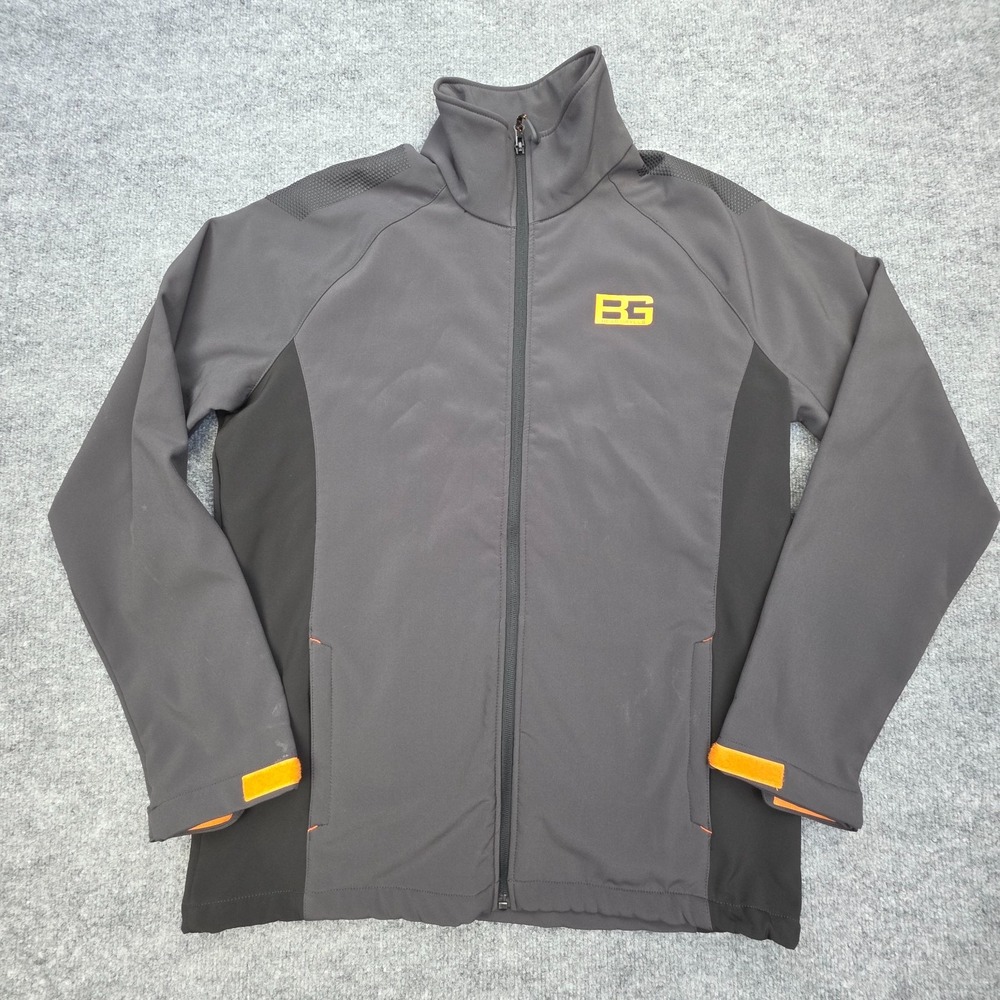 Bear Grylls Craghoppers Softshell Jacket Mens Large Grey Hiking Outdoor Coat
